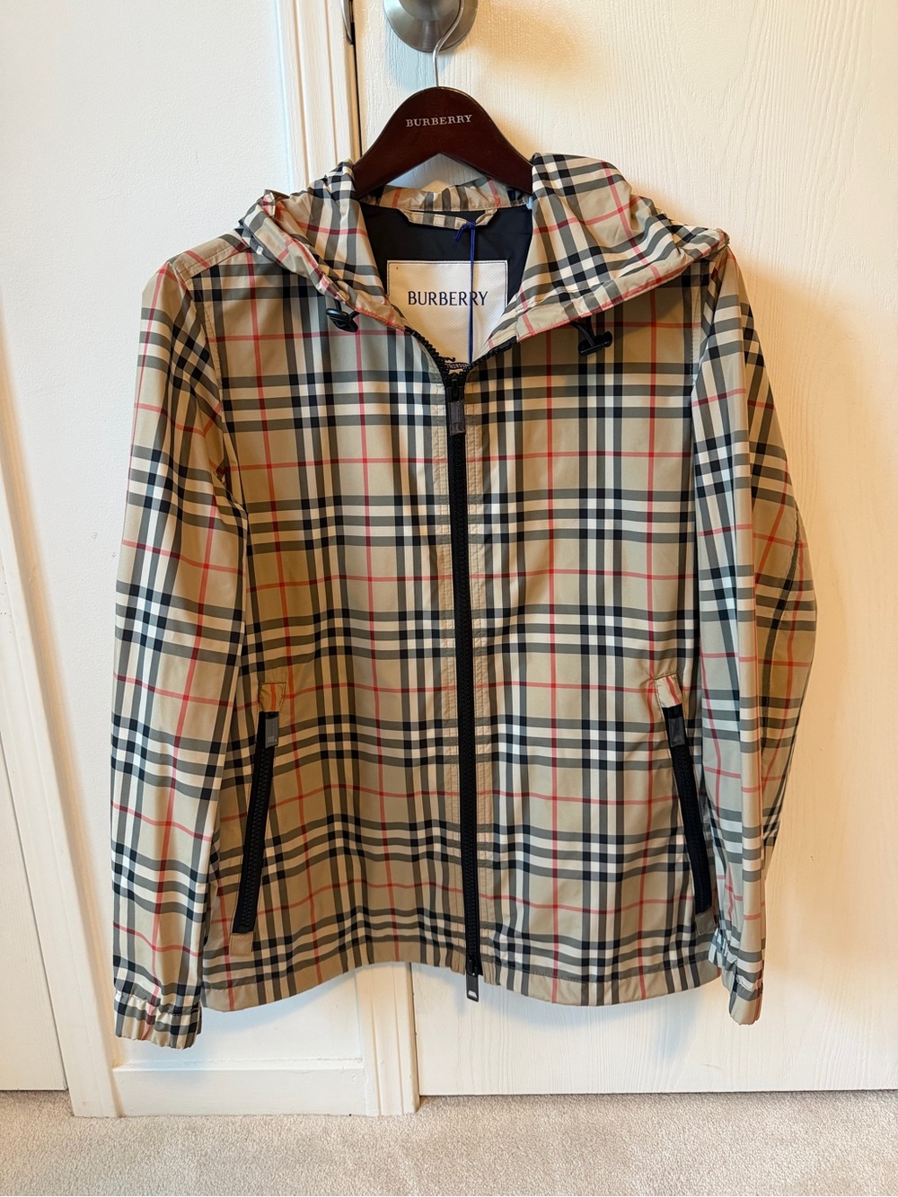Burberry Everton Vintage Check  Hooded Jacket